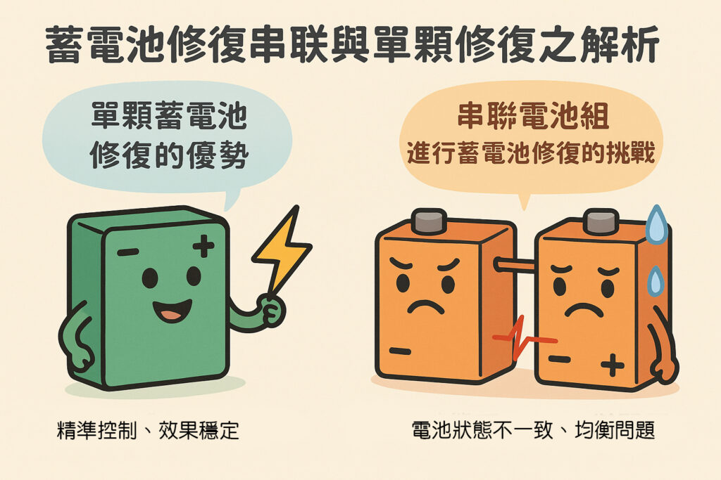 蓄電池修復