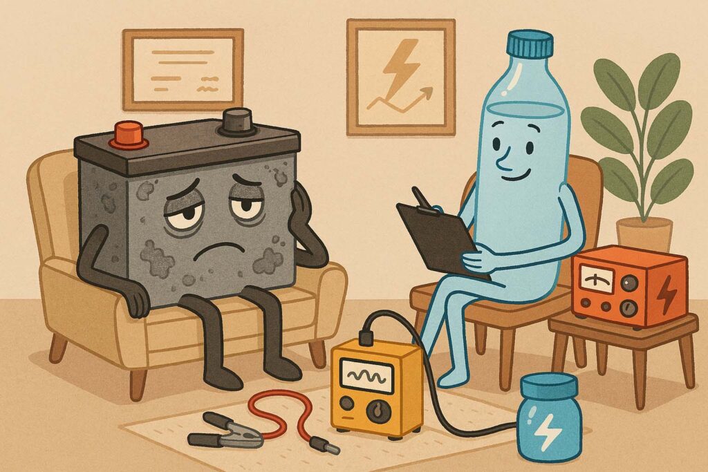 鉛酸電池復活