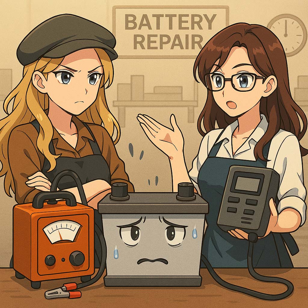 傳統電瓶充電器