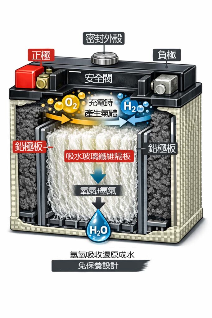 免保養電瓶為什麼壞掉