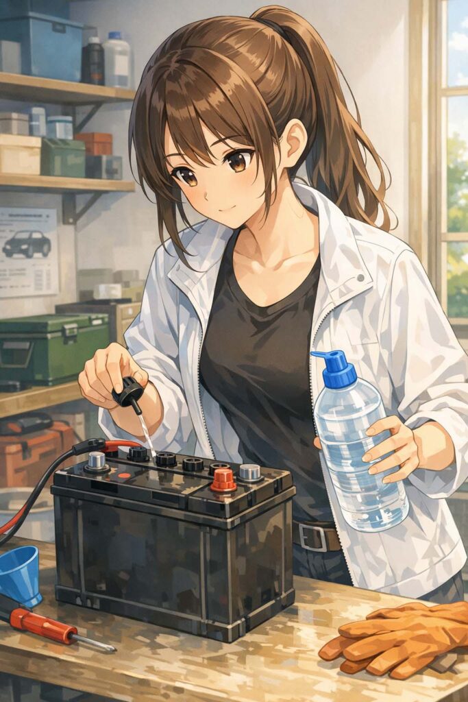 機車電瓶保養教學 :如何正確加水,讓電瓶壽命更長!